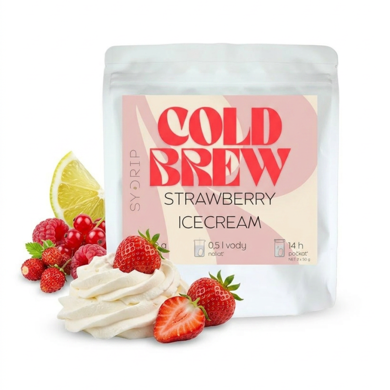 coldbrew bags strawberry icecream Sydrip